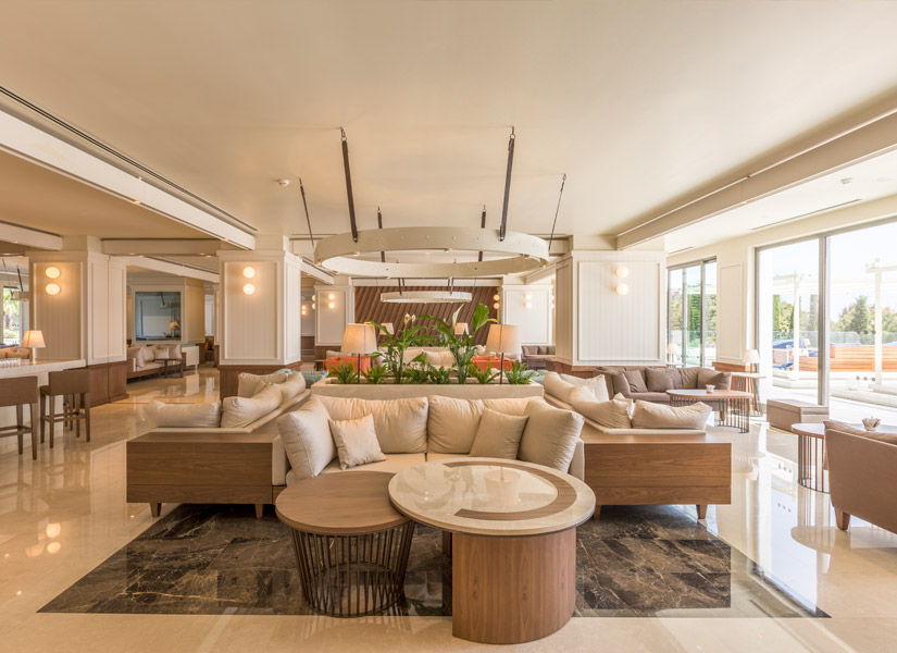 Otel içerisindeki her şey tam da hayal ettiğiniz gibi...