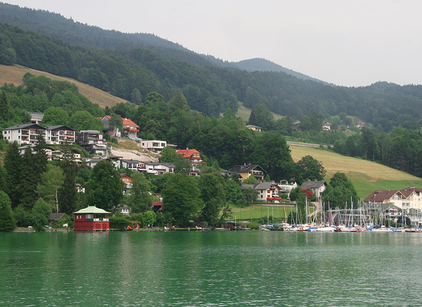 Mondsee Gölü...