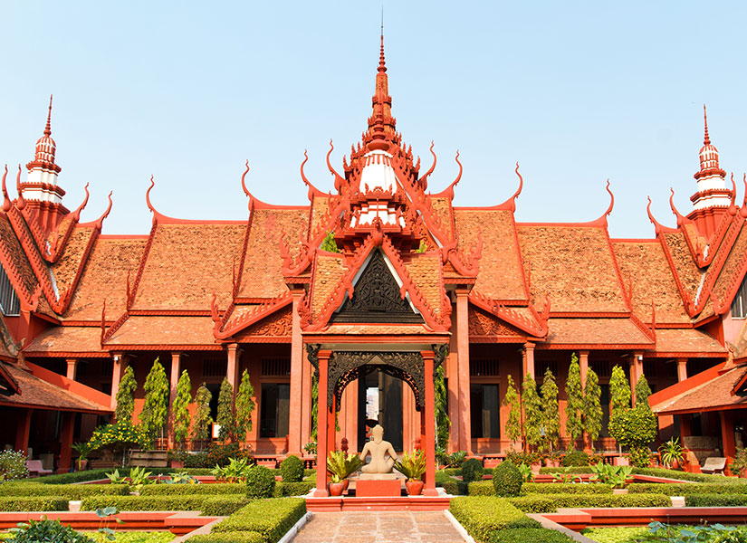 Kamboçya'nın ticari, ekonomik ve siyasi merkezi Phnom Penh.