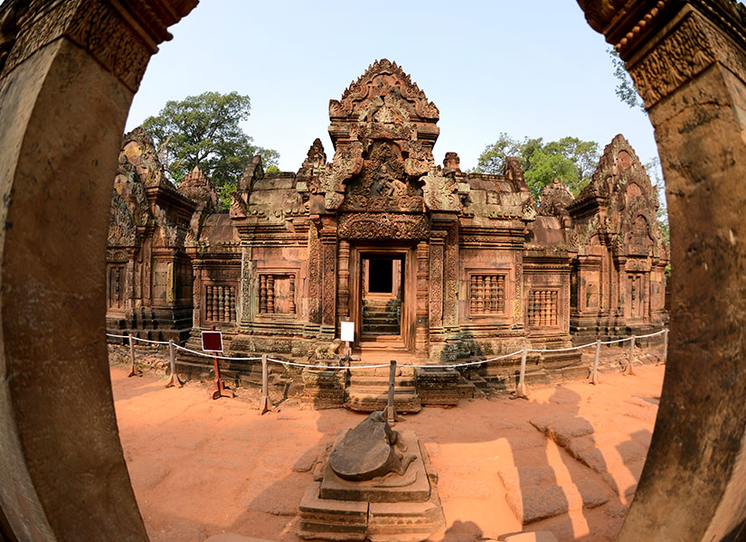 Angkor Wat'a ulaşabilmek için bir kapı görevi gören Siem Reap.