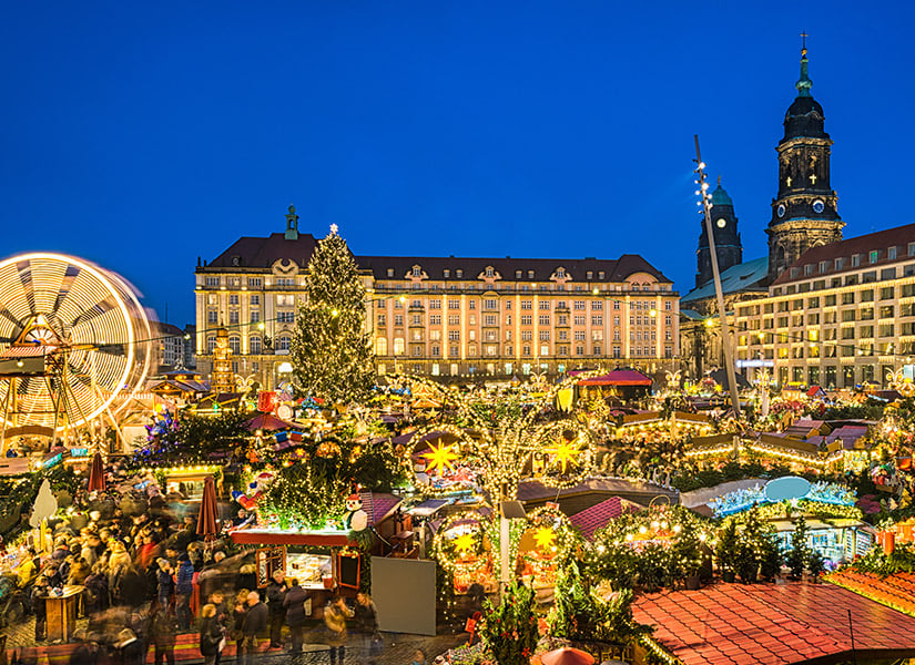 Avrupa'nın en iyi noel pazarları Dresden noel pazarı