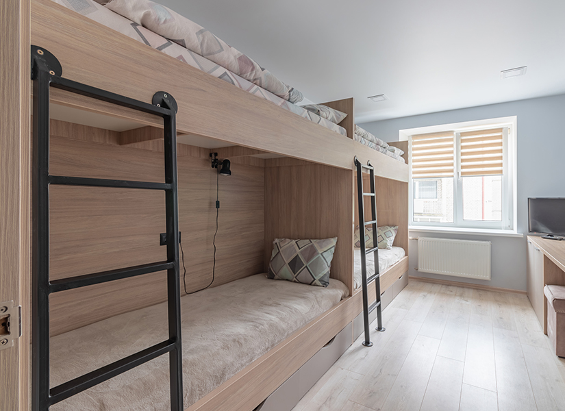 hostellerdeki oda tipleri ve konaklama tipleri